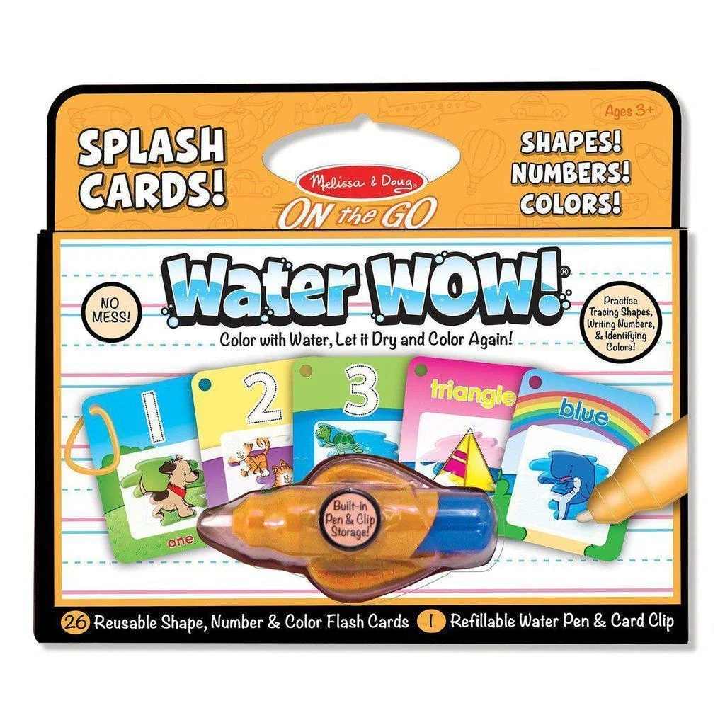 Water Wow! - Splash Cards Shapes, Numbers & Colors