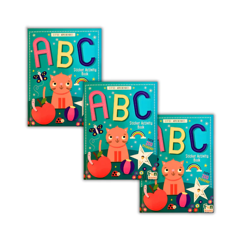 Wholesale ABC Sticker Activity Book - (Case of 20)