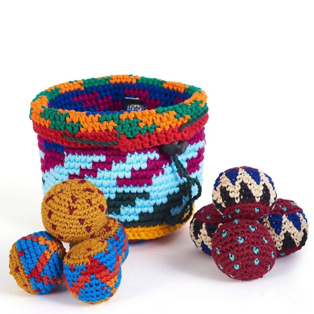 YippiYappa - Crocheted Canastaball Basket Game