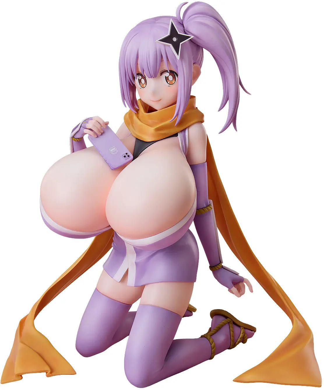 1/4 A Ninja and an Assassin Under One Roof: Satoko Kusagakure Huge-Breasted Ver.