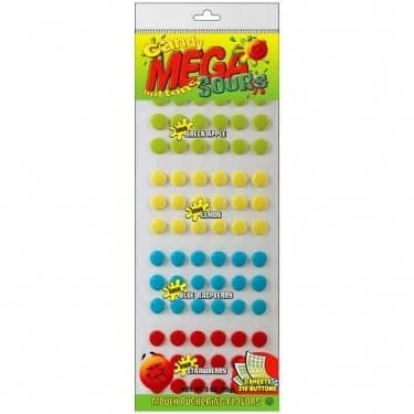 SOUR Mega Candy Buttons