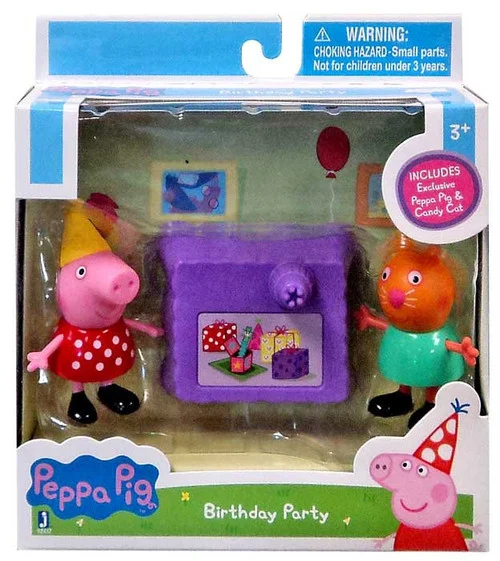 Peppa Pig Birthday Party Mini Figure 2-Pack