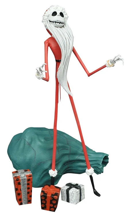 Nightmare Before Christmas Series 2 Santa Jack Skellington Action Figure