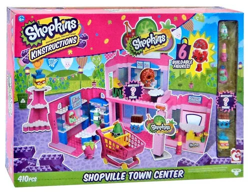 Shopkins Kinstructions Shopville Town Center Building Set