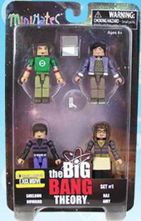 The Big Bang Theory Minimates Exclusive Minifigure 4-Pack [Set #1]