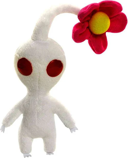 World of Nintendo White Pikmin 7-Inch Plush