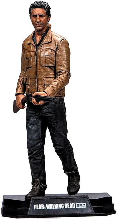 McFarlane Toys Fear the Walking Dead Color Tops Red Wave Travis Manawa Action Figure #3