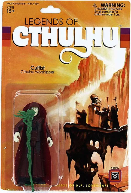 Legends of Cthulhu Cultist Retro Action Figure
