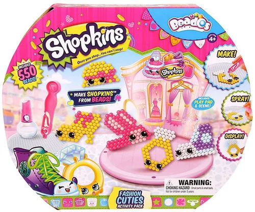 Shopkins Beados Series 3 Fashion Cuties Activity Pack
