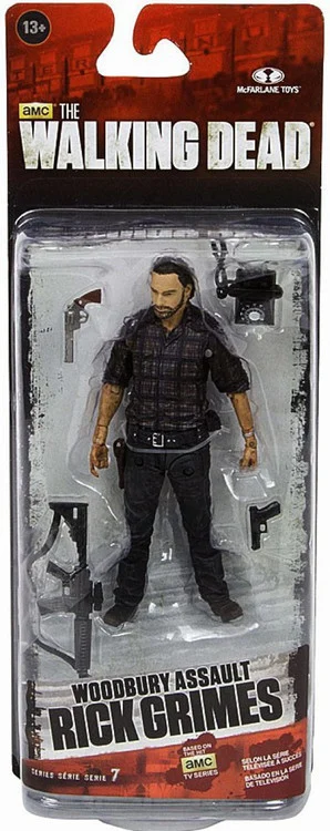McFarlane Toys The Walking Dead AMC TV Series 7.5 Rick Grimes Action Figure [Woodbury Assault]