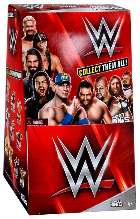 WWE Wrestling Mighty Minis Series 1 Mystery Box [36 Packs]