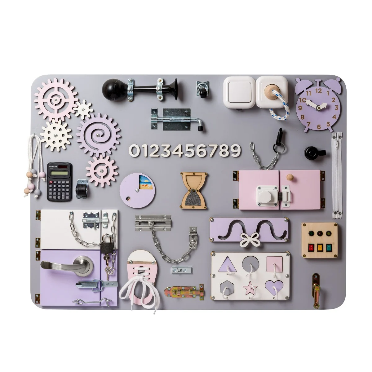 Wooden Busy Board