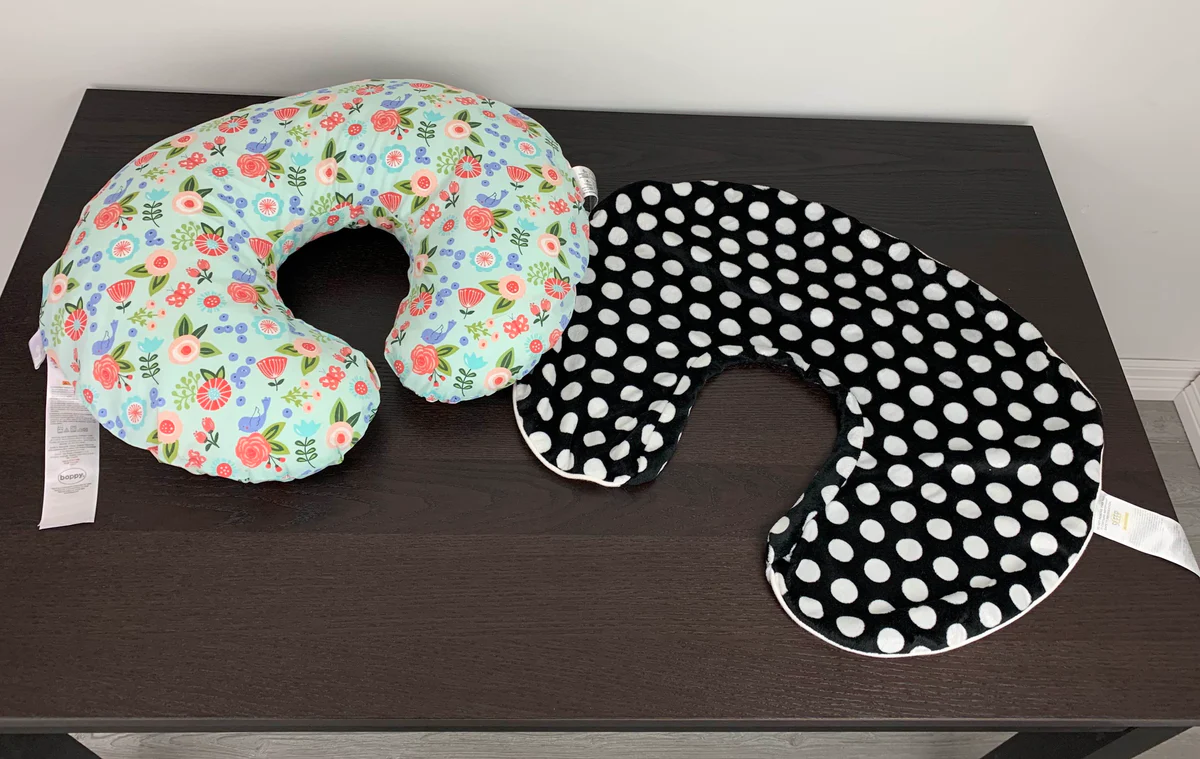 Boppy Nursing and Infant Support Pillow, Blue Classic Fresh Flowers