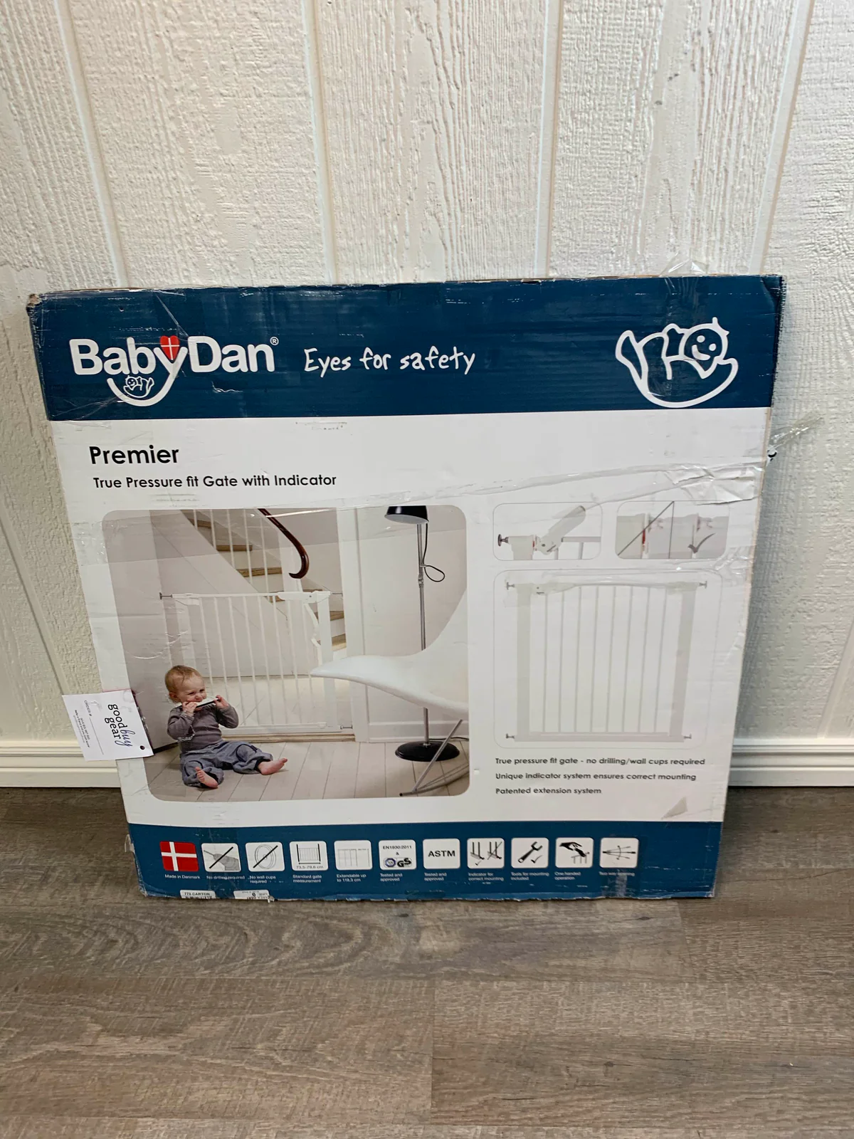 BabyDan Premier True Pressure Fit Gate