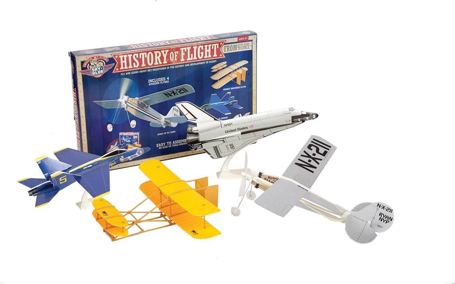 History Of Flight Airplane Making Kit
