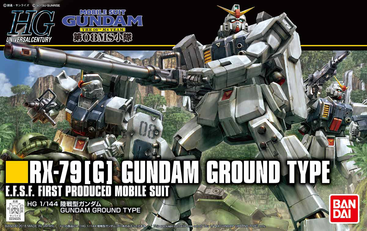 1/144 HG Gundam Ground Type
