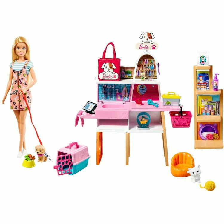 Barbie Doll and Playset Pet Boutique