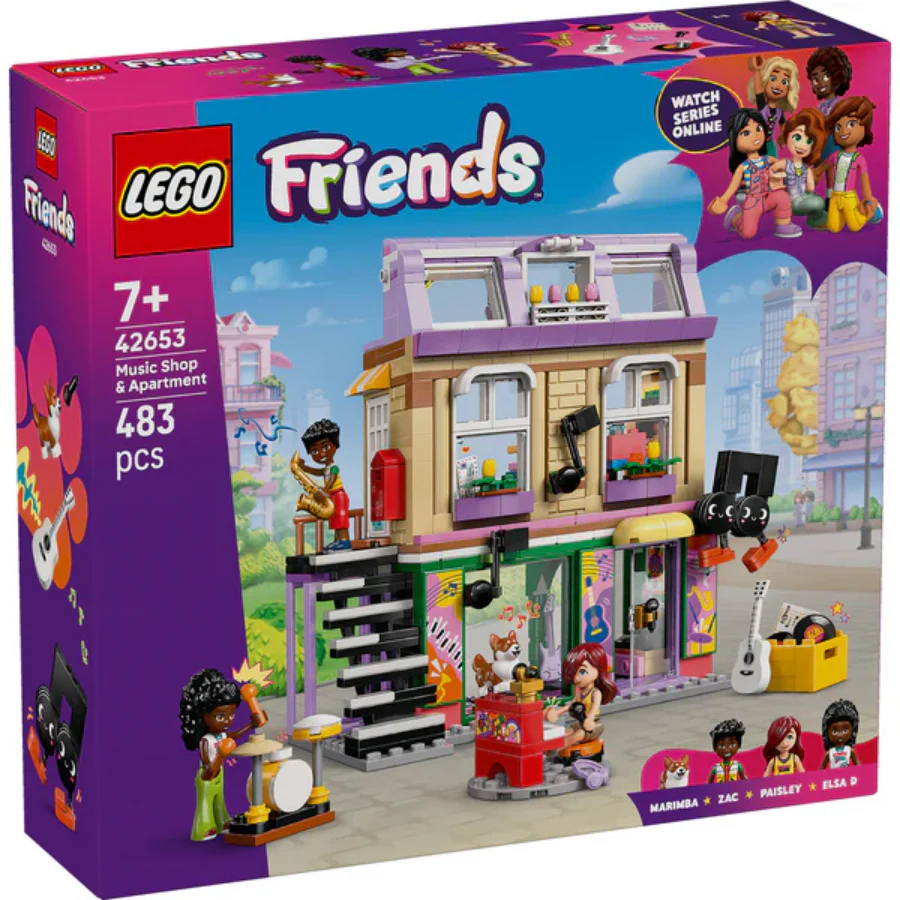 LEGO Friends Music Shop & Apartment (42653)