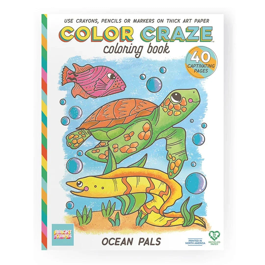 Color Craze - Ocean Pals Coloring Book