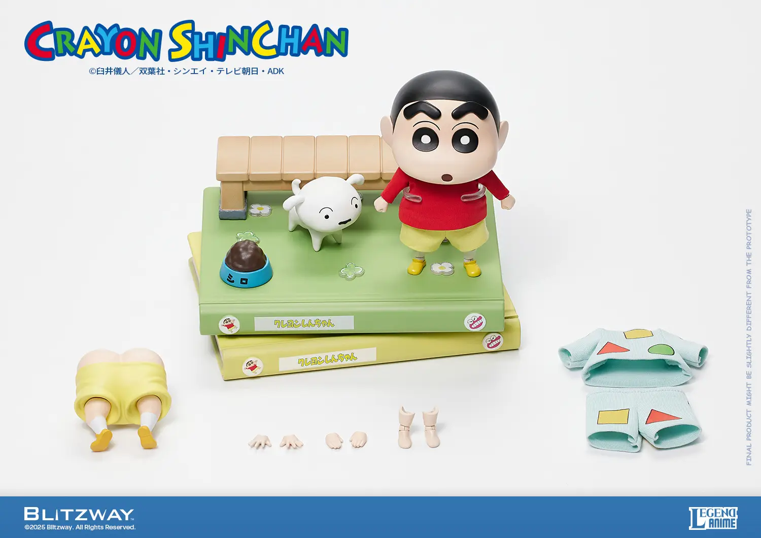 Action Figure Crayon Shin-chan (Standard Ver.)
