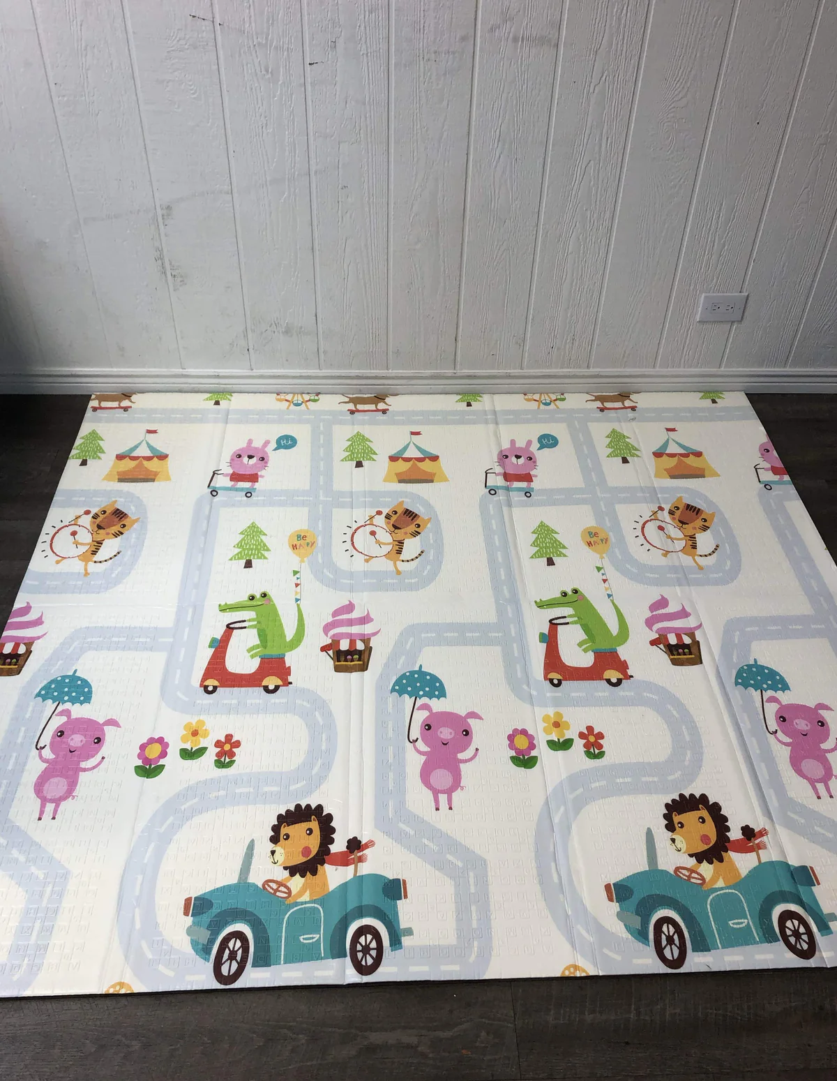 Bammax Folding Play Mat, Panda
