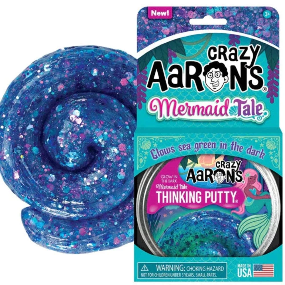 Mermaid Tale Glowbright Thinking Putty