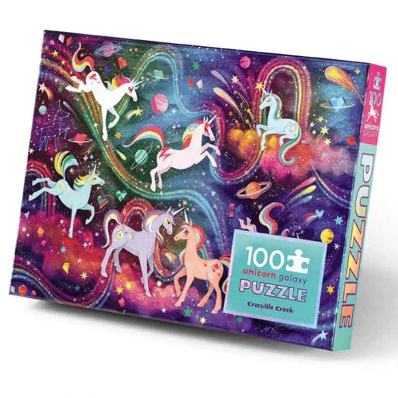 Unicorn Galaxy 100 Piece Holographic Puzzle