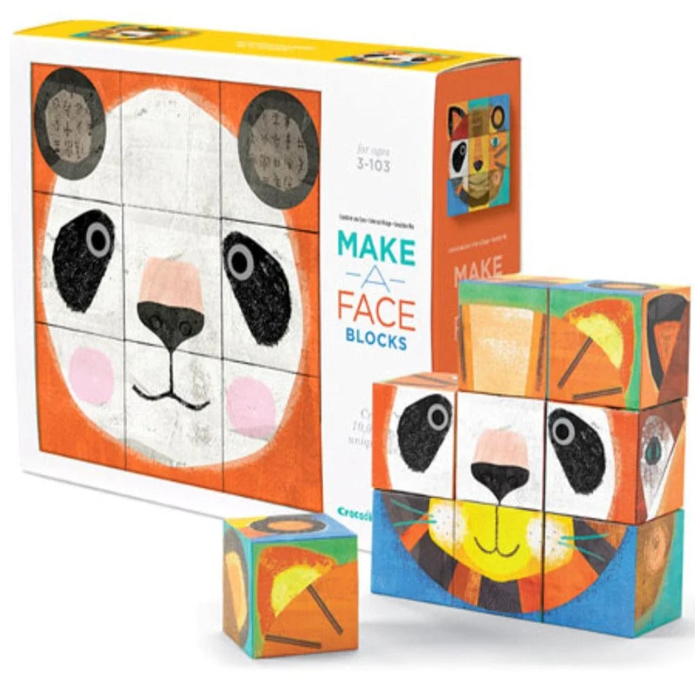 Make A Face Blocks - Animals