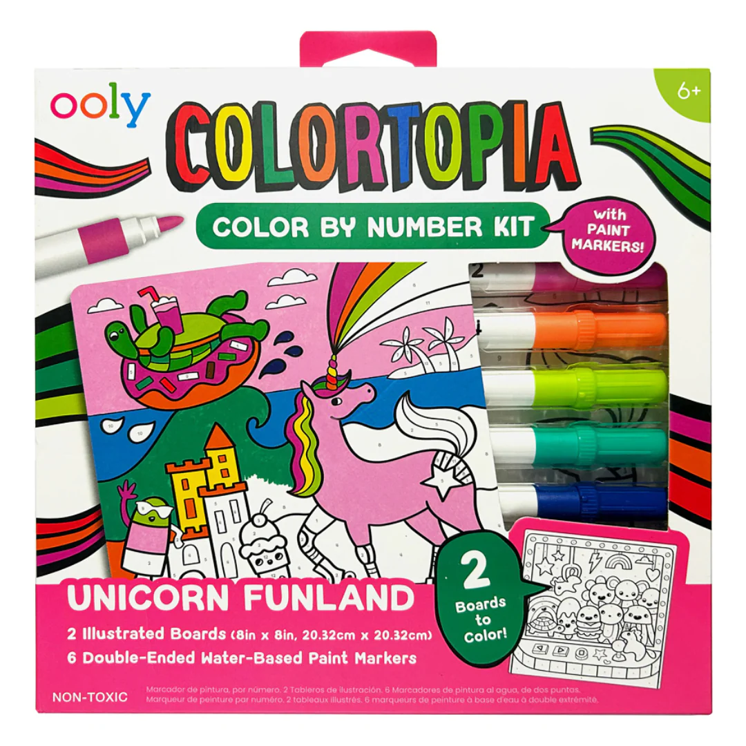 Colortopia: Paint Marker by Number - Unicorn