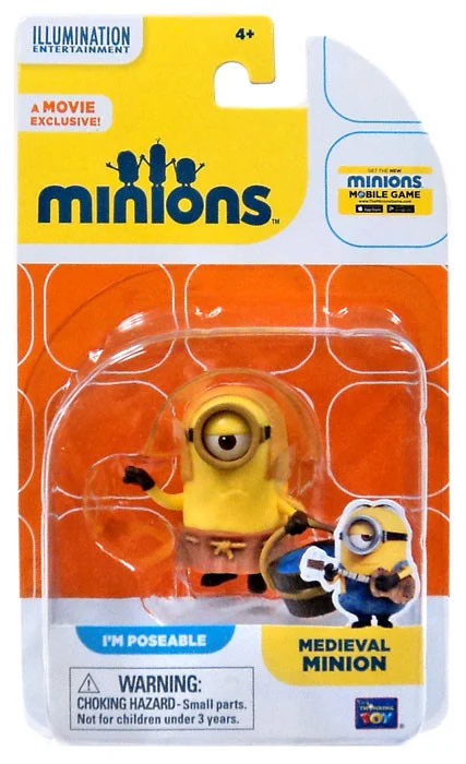Despicable Me Minions Movie Medieval Minion Action FIgure