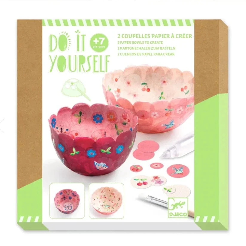 DIY In the Air Paper Bowls