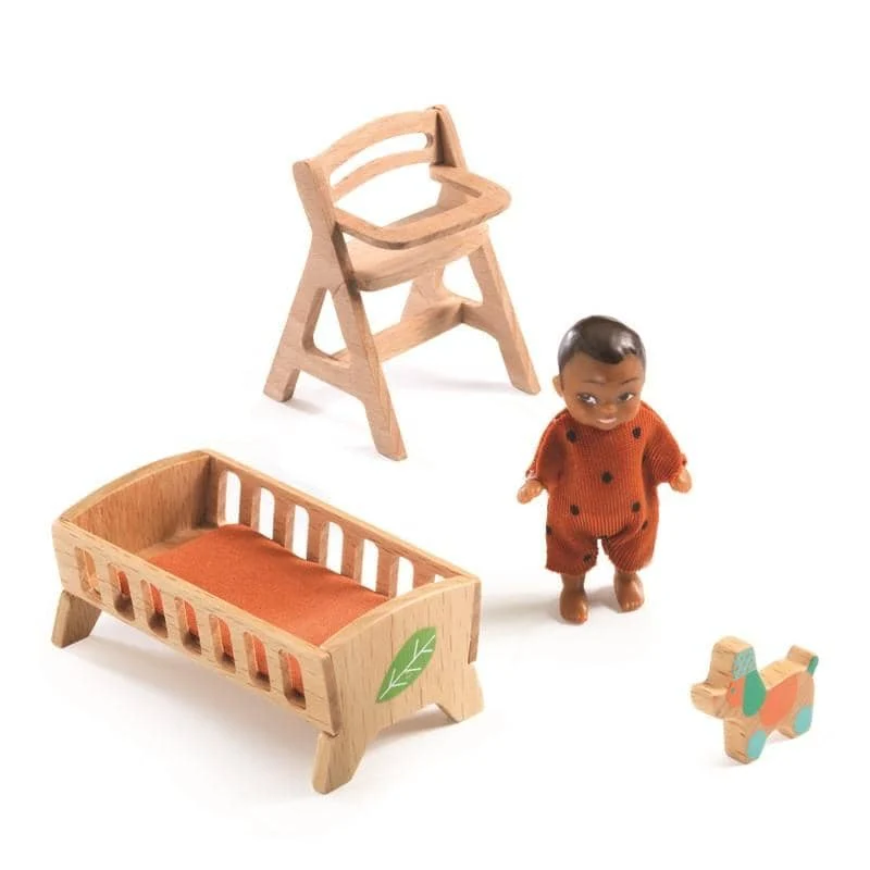 Baby Sweeties Room Doll And Furniture