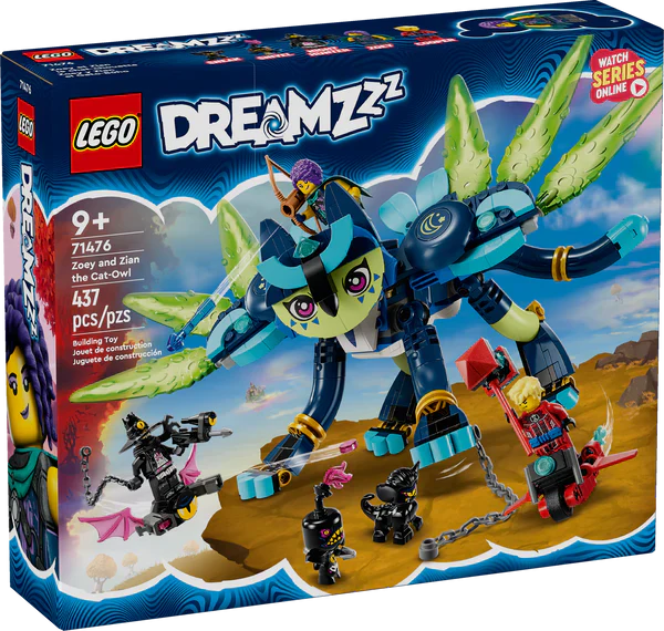 LEGO DREAMZzz™ Zoey and Zian the Cat-Owl (71476)