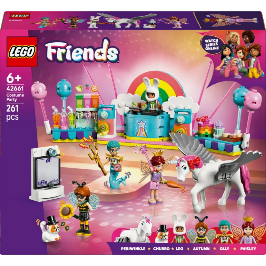 LEGO Friends Costume Party with Unicorn & Fairy (42661)