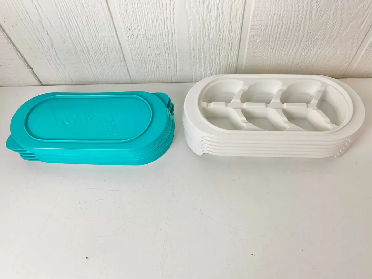 KidCo Baby Steps Food Storage Trays With Kids