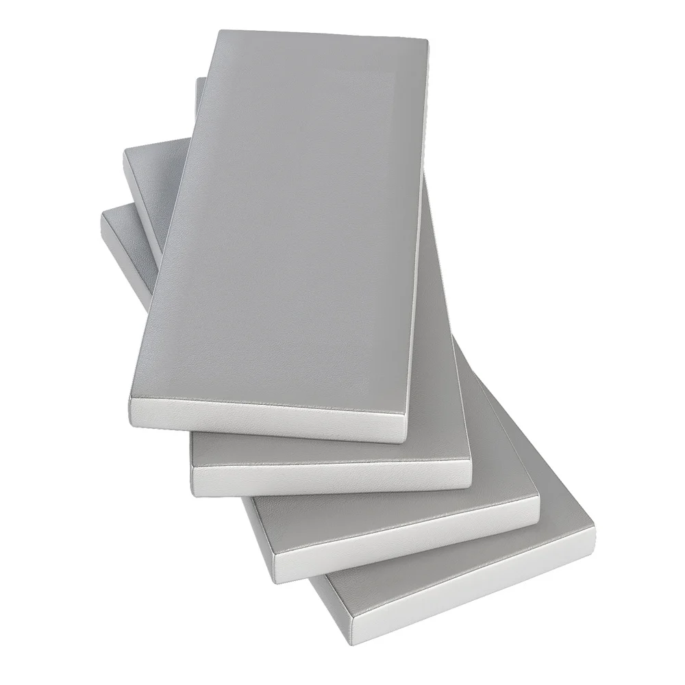 Gray Rectangle Soft Mat Set for Sensory Ball Pit