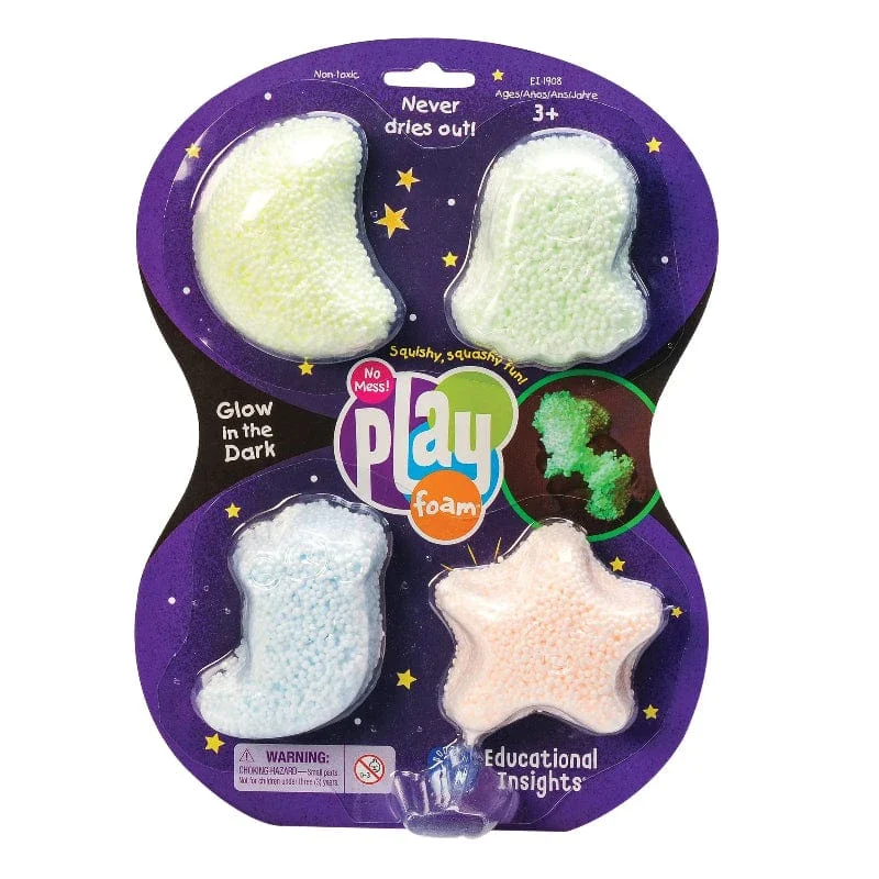 Playfoam - Glow In The Dark 4-Pack