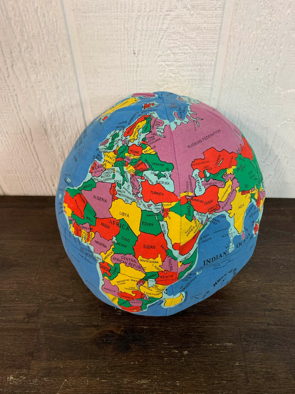 Hug A Planet Classic Political Earth