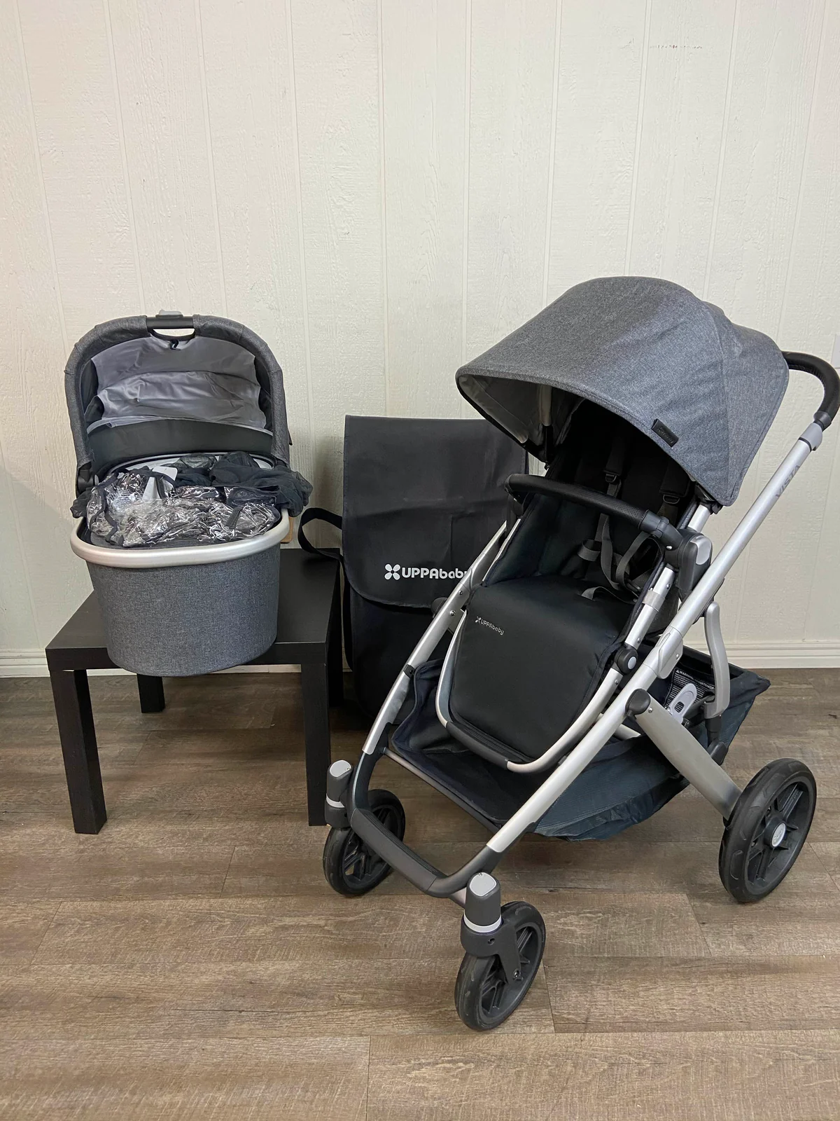 UPPAbaby VISTA V2 Stroller, 2020, Jordan (Charcoal Melange)