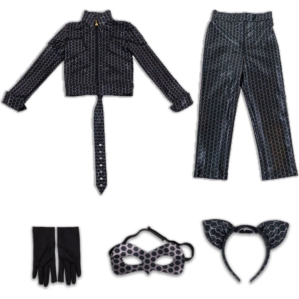 Cat Noir Child Dress Up - Size 5/6 Years