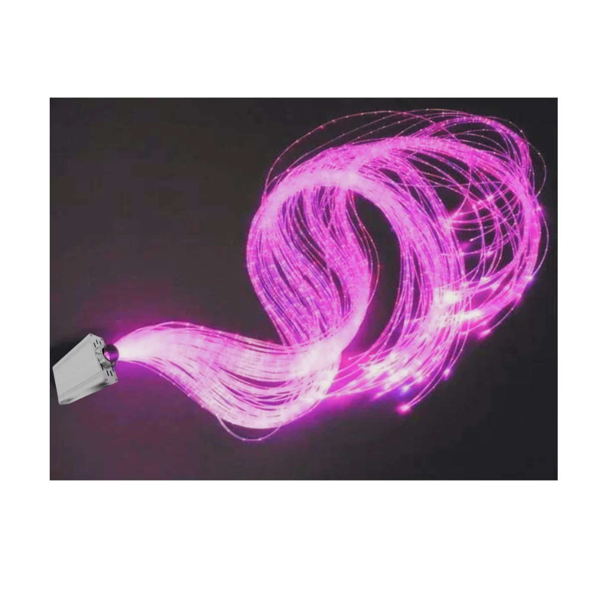 6.5ft Fiber Optic Kit - 200 Strands & 27w Light Source