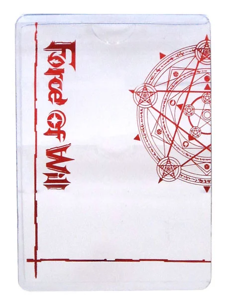 Force of Will Promo J-Ruler Protector Sleeve Accessory [Red]