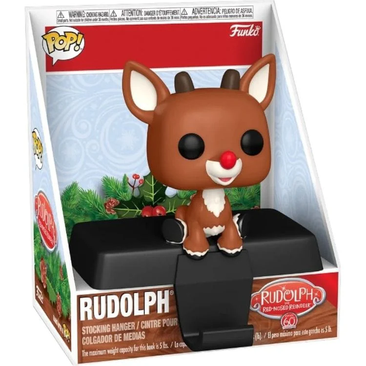 POP! Rudolph the Red Nose Reindeer Stocking Hanger