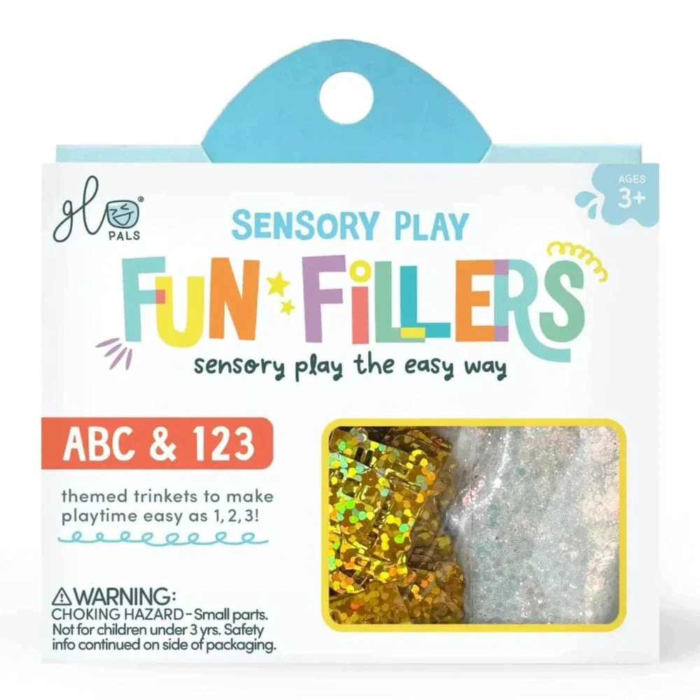 Sensory Play Fun Fillers- ABC & 123