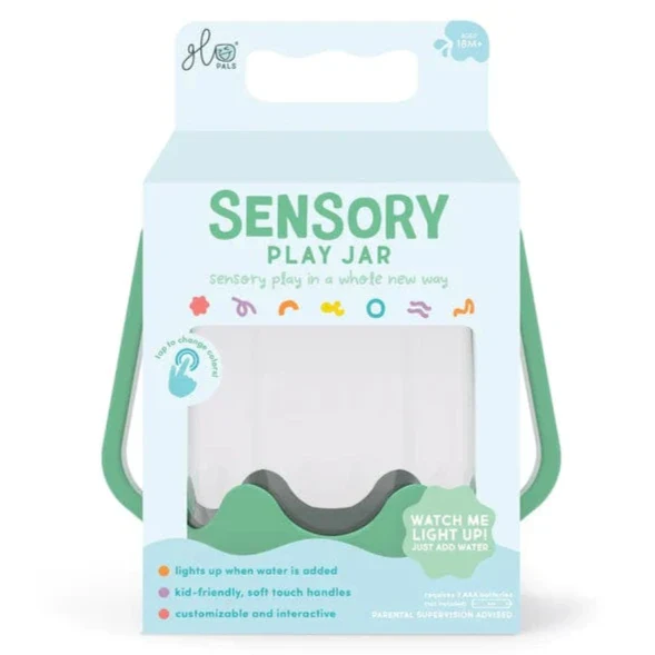 Sensory Play Jar - Teal