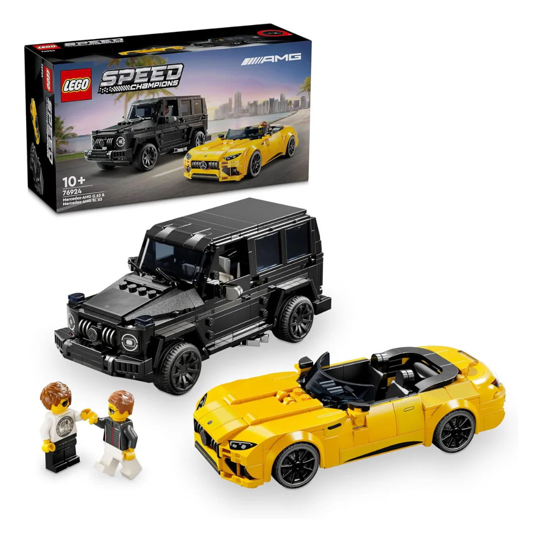 LEGO Speed Champions Mercedes AMG G G 63 and AMG SL 63 (76924)