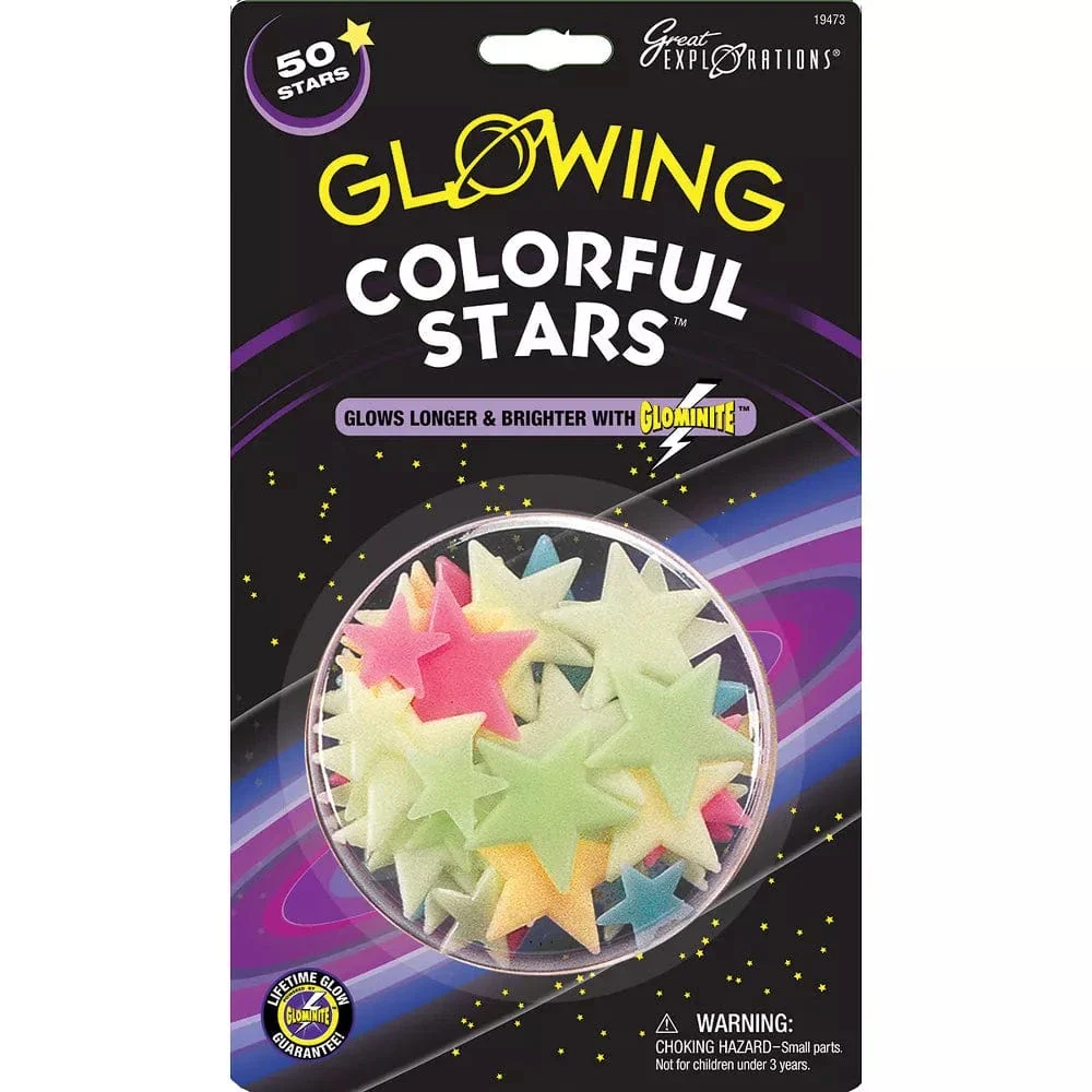 Glowing Colorful Stars