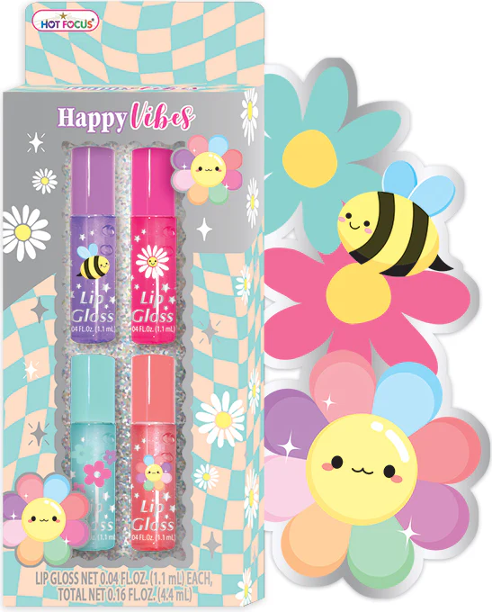 Hot Focus 080FD Happy Vibes Flower Dream Lip Gloss