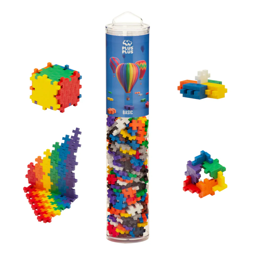 Plus Plus 240pc Tube: Basic