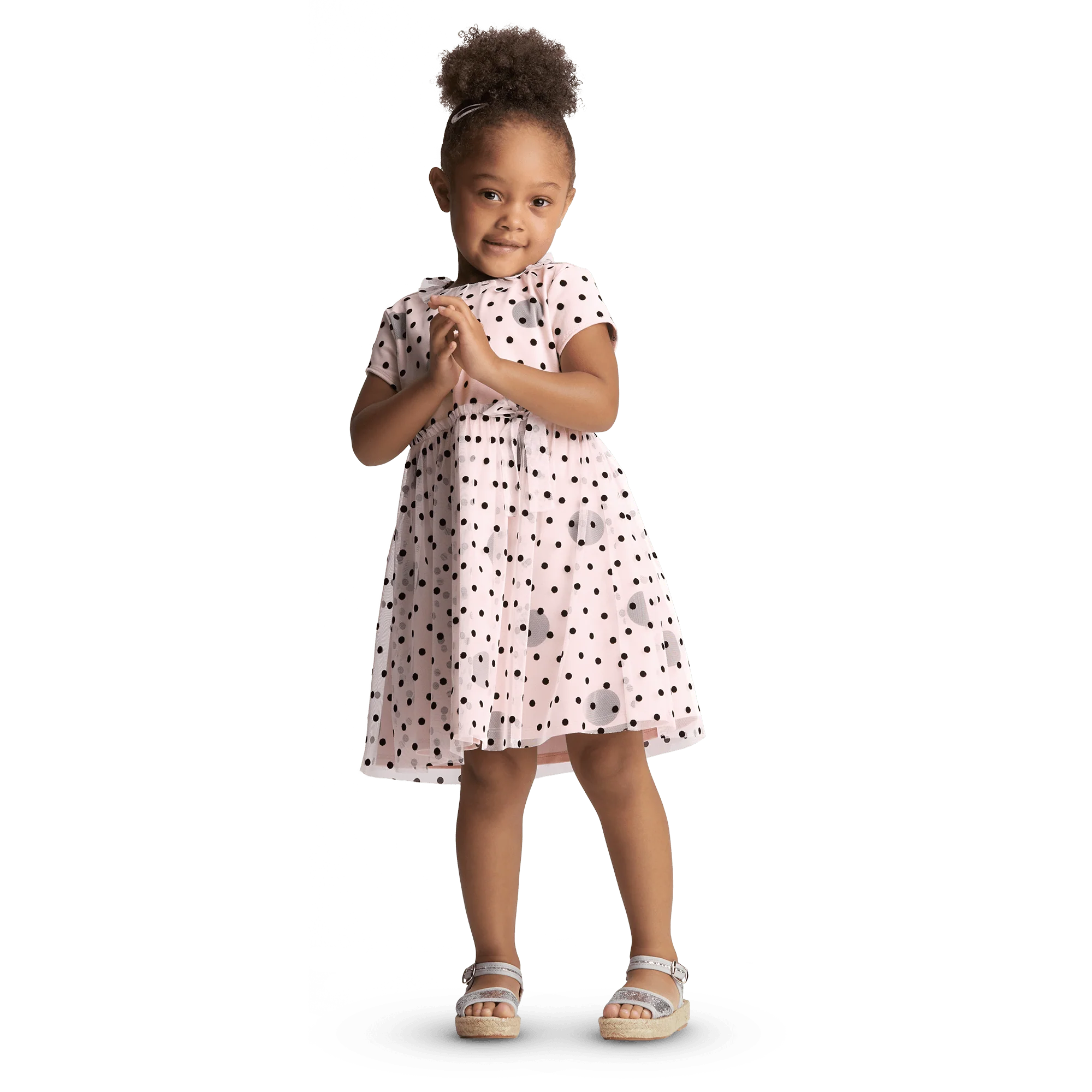 Darling Dots Dress for Little Girls